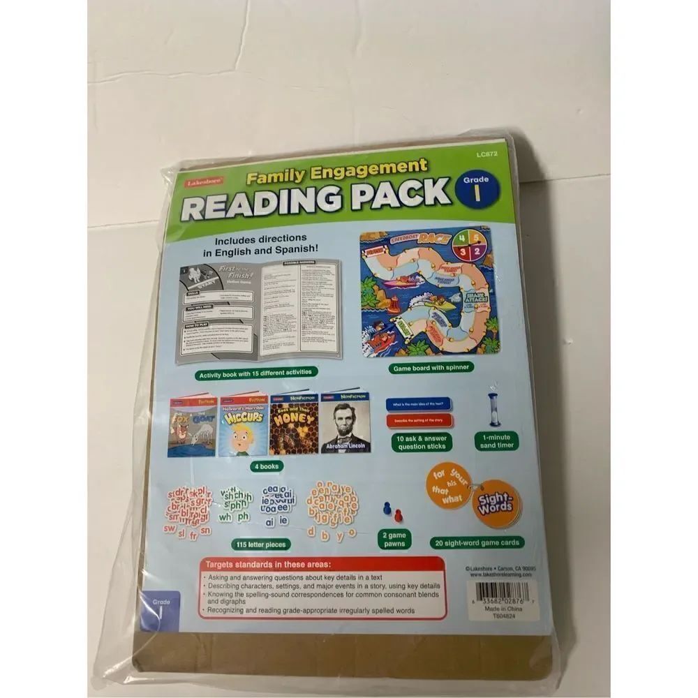 Family Engagement Reading pack Grade 1